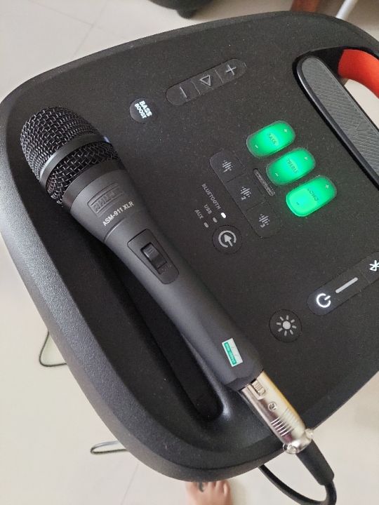 AHUJA%20ASM%20911%20Professional%20Microphone%20XLR%20High%20Output%20Neodymium%20with%20Unidirectional%20Pattern%20and%203m%20Cable%20-%20Image%205