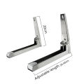 Support Frame Steel Foldable Stretch Shelf Rack Microwave Bracket. 