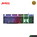 Original JEDEL GK-100 Pro Gaming RGB Keyboard and Mouse Combo 6 Months Warranty [Authorized Dealer]. 