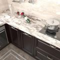 6M Vinyl Oil Proof Marble Wallpaper for Kitchen Countertop Cabinet Shelf PVC Self-Adhesive Waterproof Contact Paper for Bathroom. 