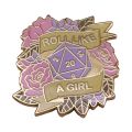 RPG DnD D20 Dice Game Dungeon Master Enamel Pins Metal Brooch Badge Fashion Jewellery Clothes Hat Backpack Accessory Gifts. 