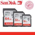 Genuine San disk Camera Memory Card 16 / 32/ 64GB SDHC Class 10. 