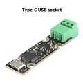 1 PCS USB to CAN Adapter with STM32F072 Replacement Parts Chip Supports CAN2.0A & B Used for CAnable / CandleLight / Klipper Firmware. 