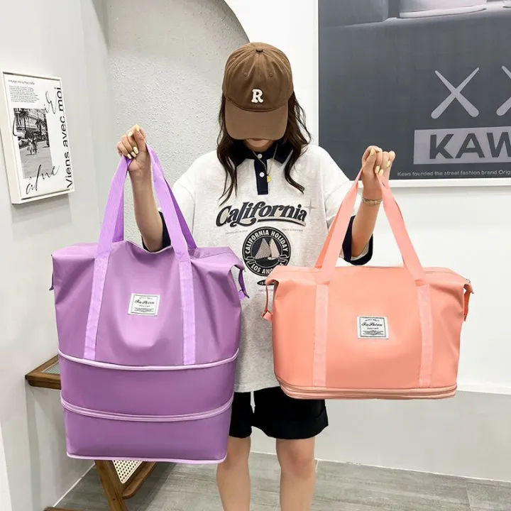 Travel%20Bags%20Women's%20Short-Distance%20Luggage%20Bag%20Large%20Capacity%20Student%20Handheld%20Small%20Travel%20Lightweight%20Waterproof%20Pending%20Storage%20Bag%20-%20Image%208