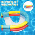Floating Noodle Net Swimming Net Chair Foldable Pool Noodle Sling Net Hammock Float Floating Bed Chair Lounger Pool Toy. 