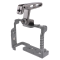 Handle Cage Grip DSLR Camera with Cold Shoe for Microphone LED Light Monitor Camera Replacement. 