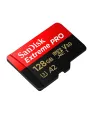 SanDisk 128GB Extreme PRO microSD (200Mb/s). 