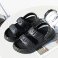 PLOVER Women's Summer Sandals, Girls' Slippers, Slip-on Feeling, Outer Wear, Thick Bottom, Non-Slip All-Matching with Heel Sandals, Women's Summer. 