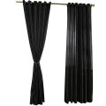 100x250cm Punching Solid Color Soft Window Blackout Curtain Bedroom Draperies. 