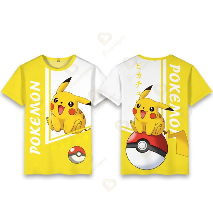 Japan%20Anime%20Pokemon%20Pikachu%20Children's%20Print%20Cartoon%20Fashion%20T-shirt%20Children's%20Clothing%20Boys%20and%20Girls%20Gifts%20Birthday%20Clothing%20-%20Image%206