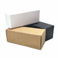 100pcs/lot White Black Brown Kraft Paper Diy Crafts Packing Box Paperboard Package Box Small Perfume Bottle Foldable Pack Box. 
