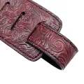 RODZINA Classic Adjustable Snake Skin Guitar Parts Soft Belt Guitar Belt Leather Guitar Strap Embossed Electric Guitar Strap Acoustic Guitar Strap. 