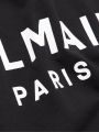 Balmain Paris T shirt Black Heavy Cotton T shirt a 240 GSM cotton T shirt. 