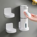 Multifunctional Bathroom Wall-Mounted Storage Rack / Automatic Hand Sanitizer Bottle Holder Base Sauce Condiment Rack. 