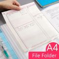 【HOT】 A4 20/30 Pages Data Book File Folder Music Score Collection Bag Portfolio Office Stationery Insert Folder Document Storage Bag. 