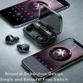 Wireless Earbuds, M10/M20/M28/M90, Bluetooth Earphones, Full Touch Control, LED Digital Display With Microphone And Power Bank. 