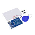 MFRC-522 RC522 RFID RF IC card sensor module with S50 fudan card key chain. 