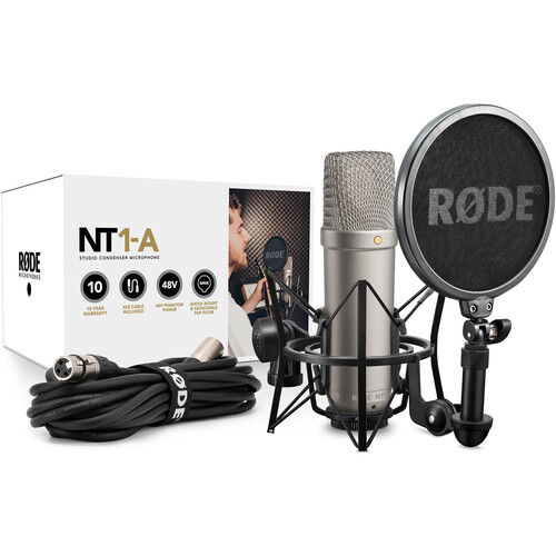 RODE NT1-A Large-Diaphragm Cardioid Condenser Microphone