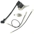 OUMERY Ignition Coil Module Spark Plug FIT for CHINESE CHAINSAW 2500 25CC ZENOAH G2500 LAWNFLITE Parts. 