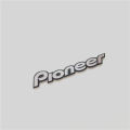 【Hottest Trends】6x 3D metal pioneer Aluminum Car steering wheel emblem sticker audio Speaker car stickers car styling badge logo decoration. 