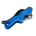 Rope Stop Descender Hand Control Protective Stop Descender for Rock Climbing. 