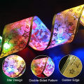 EsoGoal 1/4M Ribbon Fairy Light Christmas Decoration Light Christmas Tree Ornaments String Lights LED Ribbon Lights Christmas Tree String Lights for Party Decoration Indoor Outdoor Hanging Items. 