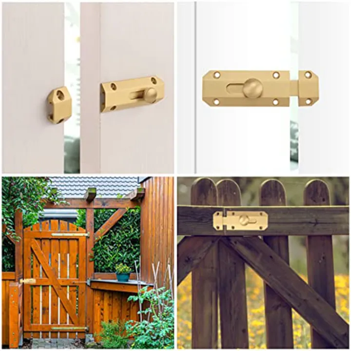 NCANRUI%20Door%20Locks,%20Brass%20Mount%20Sliding%20Door%20Locks,%20Door%20Latches%20for%20Bedroom/Bathroom/Cabinet%20(Gold)%20-%20Image%202
