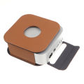 Desktop Computer Protective Case For Mac Mini M4 2024 Leather Sleeve Shockproof Storage Bag Mini PC Table Protector Cover AITENG. 