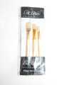 L'art Filbert Brush Set Of 3pcs (6, 10 & 12). 