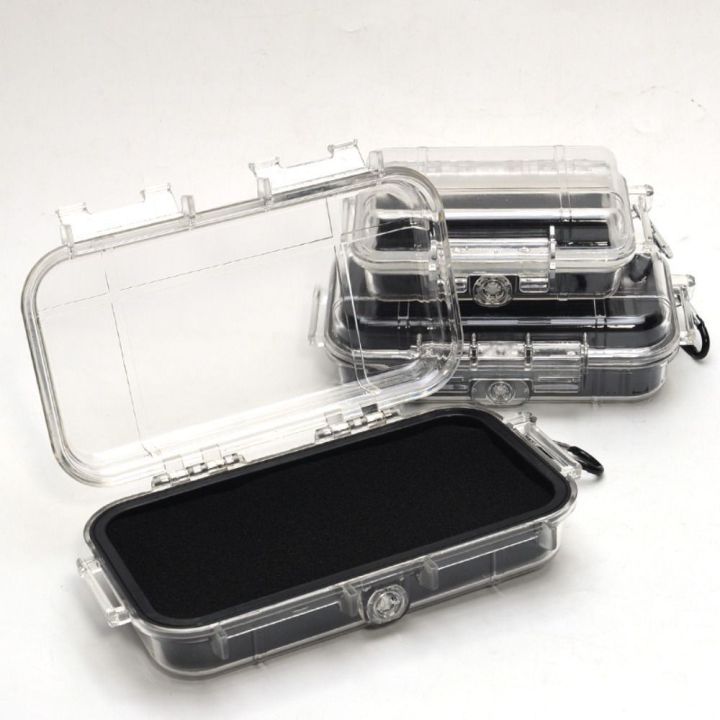 Transparent Rugged Box Durable ABS Camping Box Shockproof Transparent Sealed Storage Box ...