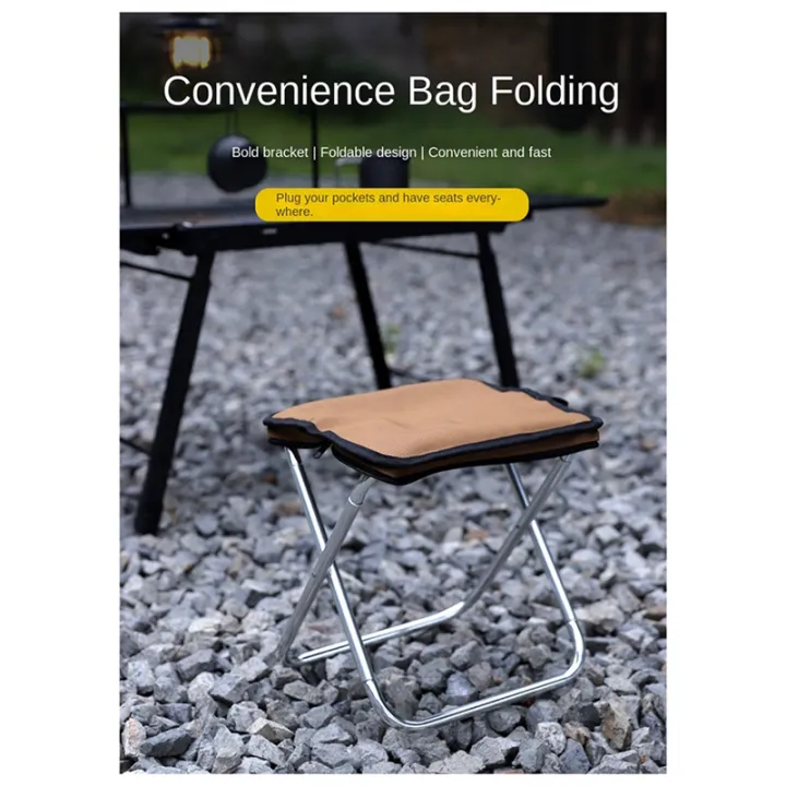 JAERBEE%20Outdoor%20Camping%20Stool%20Folding%20Fishing%20Chair%20with%20Portable%20Bag%20Aluminum%20Alloy%20Picnic%20BBQ%20Mini%20Portable%20Seat%20Black%20-%20Image%205