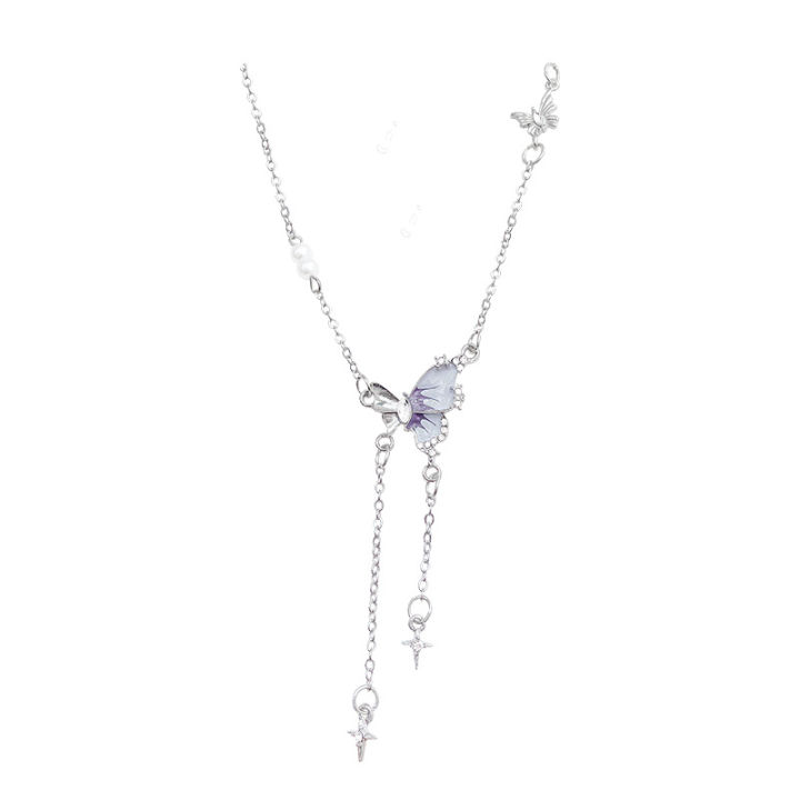 %E3%80%90Super%20Sale%E3%80%91Butterfly%20Flow%20Su%20Mang%20Star%202024%20New%20Women's%20Sweet%20Cool%20Style%20Zircon%20Pearl%20Niche%20Design%20Sense%20Clavicle%20Chain%20-%20Image%205