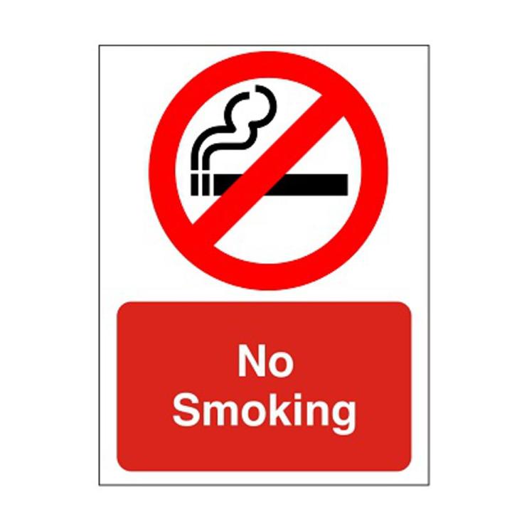 NO SMOKING SIGN - SMALL - NO SMOKING SIGNAGE BOARD INDOOR & OUTDOOR USE