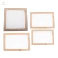 Paper Making Screen Mesh Shape DIY for Handmade Paper for Adults Children Interactive Toy 20x20cm. 