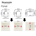 CR1 Series - DIY Wall Socket Module EU Brazil Socket Wall C-Type USB 3.0 TV CAT6 Internet Socket HDMI Socket. 