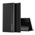 For Samsung Galaxy Note 10 Lite Thin Slim Folio Flip Leather Magnetic Closure Case Cover. 