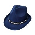Nylon Wide Brim Hat Fedora Cap - Michael Jackson Style Hat - Fits Under 58cm - Hats Caps. 