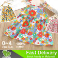 Dress Baby Girl Skirt Halter Belt Dress Girl Lovely Princess Children Cotton Slings 1 to 4 yrs old Baju Budak Perempuan. 