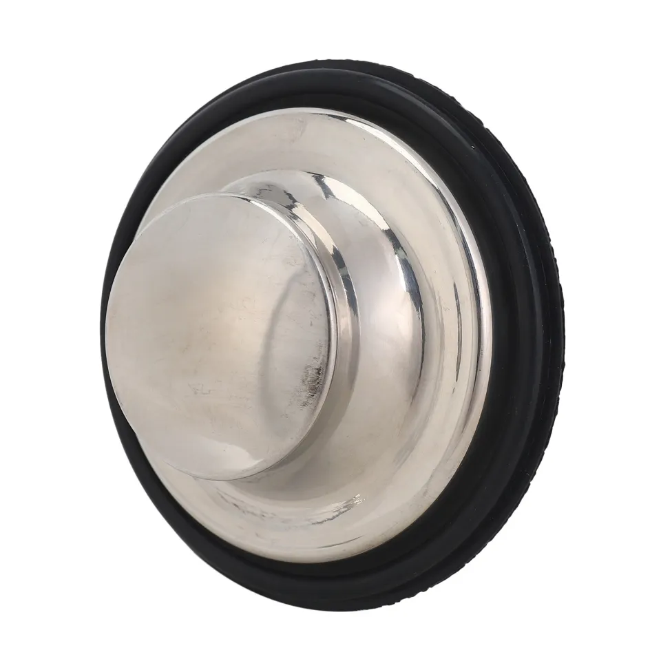 Bouchon D'évier De Cuisine En Acier Inoxydable - Diamètre 3 3/8 Pouces (8.57 Cm), Neuf