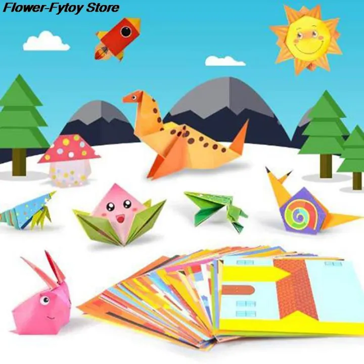 3D%2054Pages%20Origami%20Cartoon%20Animal%20Book%20Kids%20Paper%20Art%20Baby%20Early%20Learning%20Education%20Baby%20Toys%20-%20Image%205