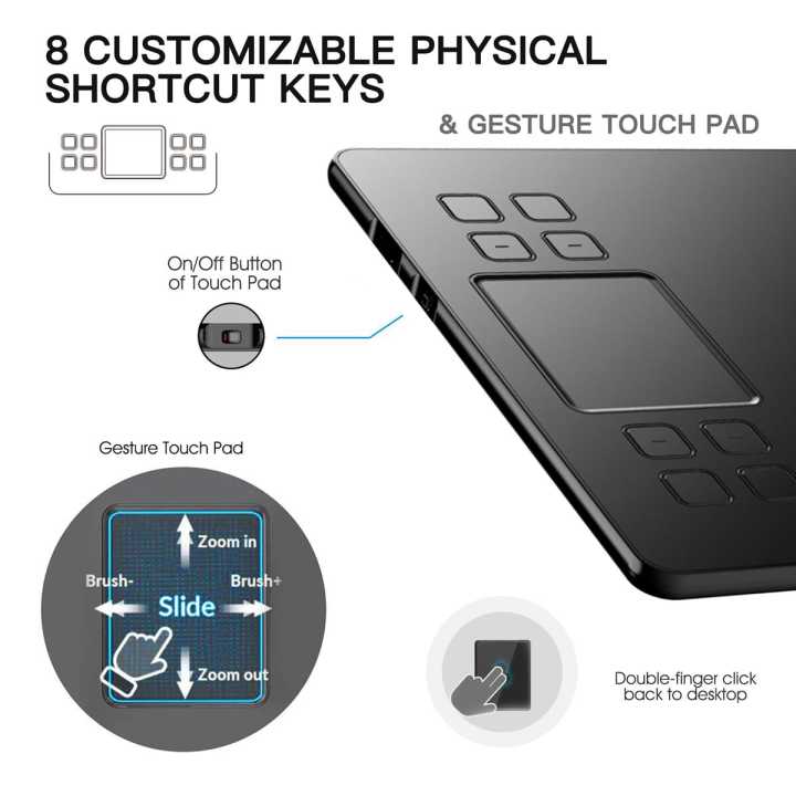 VEIKK%20A50%20Graphic%20Drawing%20Tablet%20for%20Digital%20Art%20290%20PPS%20Full%20Panel%20Design%2010%20x%206%20inch%20Drawing%20Pad%20Large%20Working%20area%20with%208192%20Levels%20Pressure%20Sensitivity%20Battery-Free%20Passive%20Pen%208%20Hotkeys&Touch%20Pad%20-%20Image%205