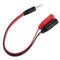 3.5mm Jack Headphone Mic Audio Y Splitter Cable 1 Male to 2 Female with Separate Headset/Microphone Adapter. 