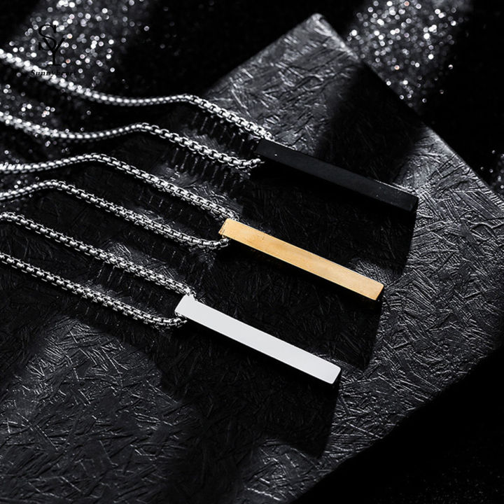 Stainless%20Steel%20Chain%20Necklace%20for%20Men%20Boys%20Pendant%20Chain%20Fashion%20Jewelry%2070cm%20Casual%20Necklace%20-%20Image%202