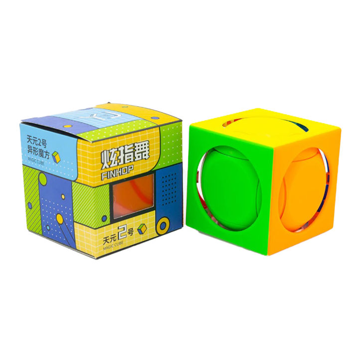 YJ TIANYUAN O2 CUBE V2 Alien Rubik's Cube Finhop Magic Cube