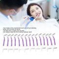 25Pcs L Shape Push Pull Interdental Brush Oral Care Teeth Whitening Dental Tooth Pick Tooth Orthodontic Cleaning Brush. 