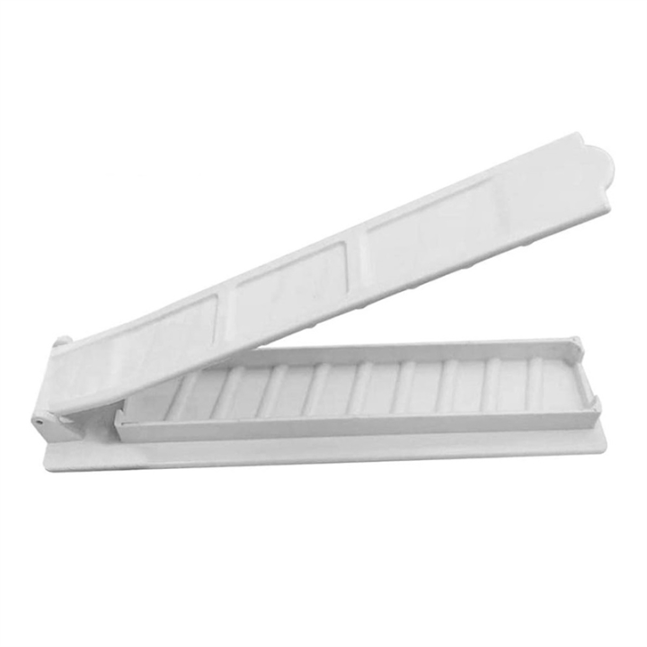 BBQ Meat Skewer Machine Kebab Press Maker Reusable BBQ Skewer Maker Kebab - White