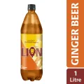 Lion Ginger Beer, Non-Alcoholic Beer with Distinctive Ginger Flavour, Flavourful Mixer, PET Bottle, 1000 ML. 