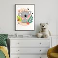 Animal wall art for baby room / kid’s room - picture frames - Koala. 