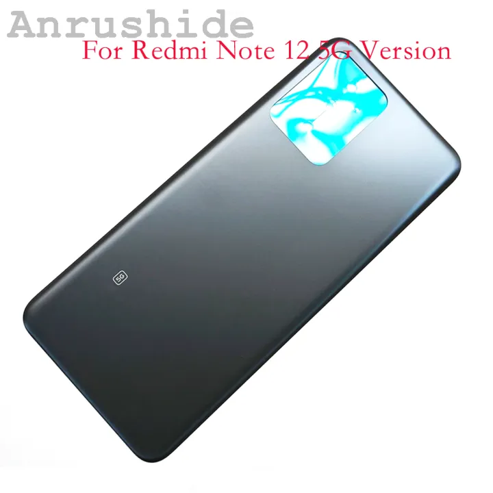 Anrushide%20Back%20Cover%20For%20Xiaomi%20Redmi%20Note%2012%205G%20Back%20Door%20Replacement2025%20New%20Battery%20Case,%20Rear%20Housing%20Cover%20+%20Camera%20Lens%20With%20Sticker%20-%20Image%204