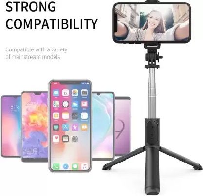 Wireless%20R1%20Bluetooth%20Selfie%20Stick%20Remote%20Included,%20Hold%20up%20stand%20Selfie%20Stick%20-%20Image%202